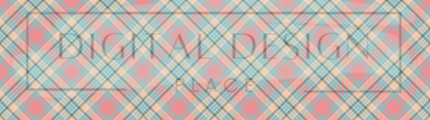 Blue Pink Plaid Wrap DupW2