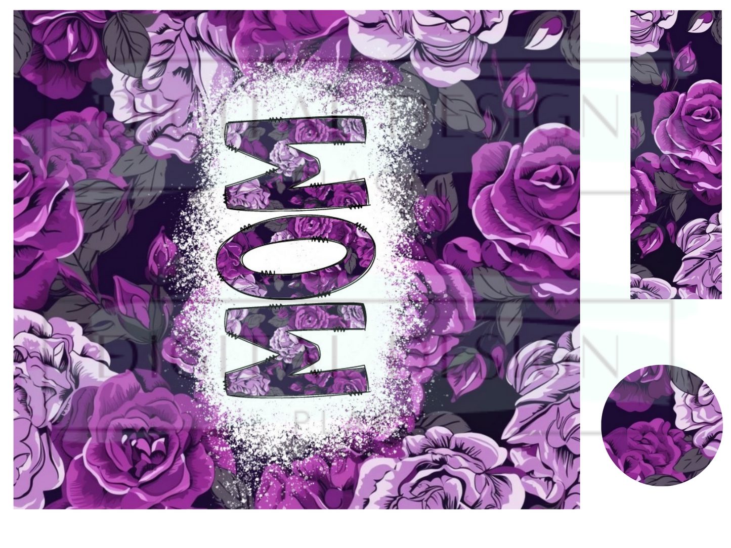 Purple/Black Mom WrB258