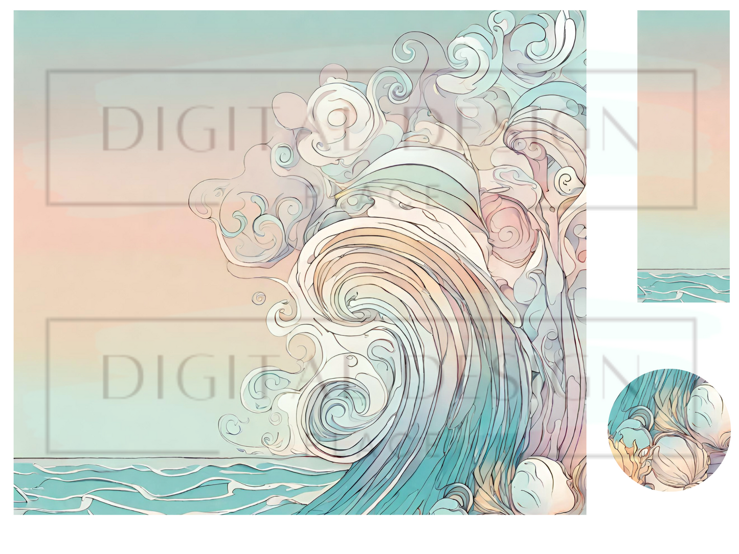 Beach Waves WrB264