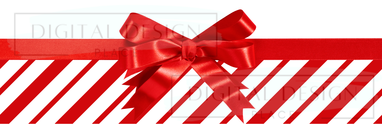 Christmas Bow WraW109
