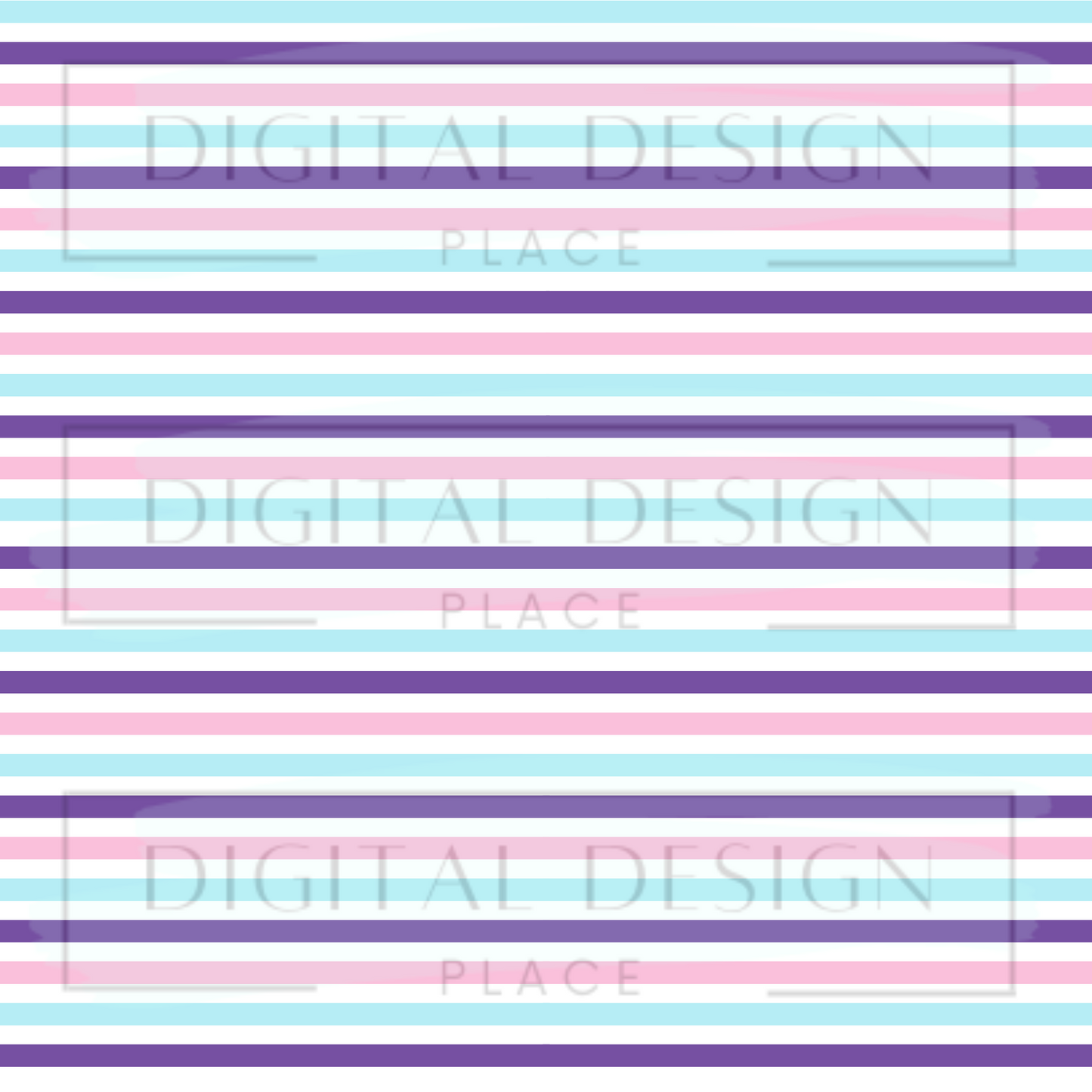 Pastel Stripes VinylV1093