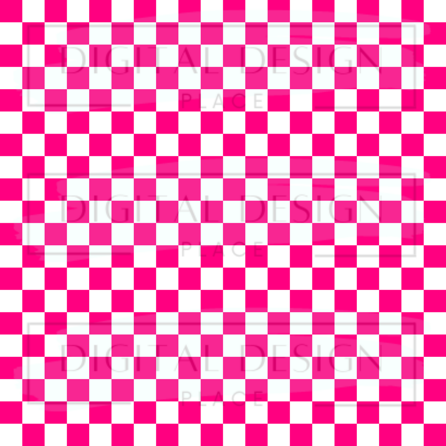 Hot Pink Checkerboard VinylV365