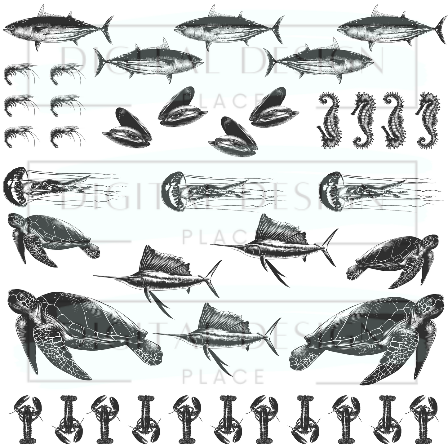 Black Ocean Life EleE43