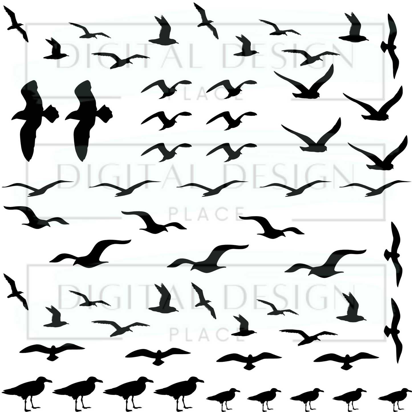 Just Water Birds EleE48