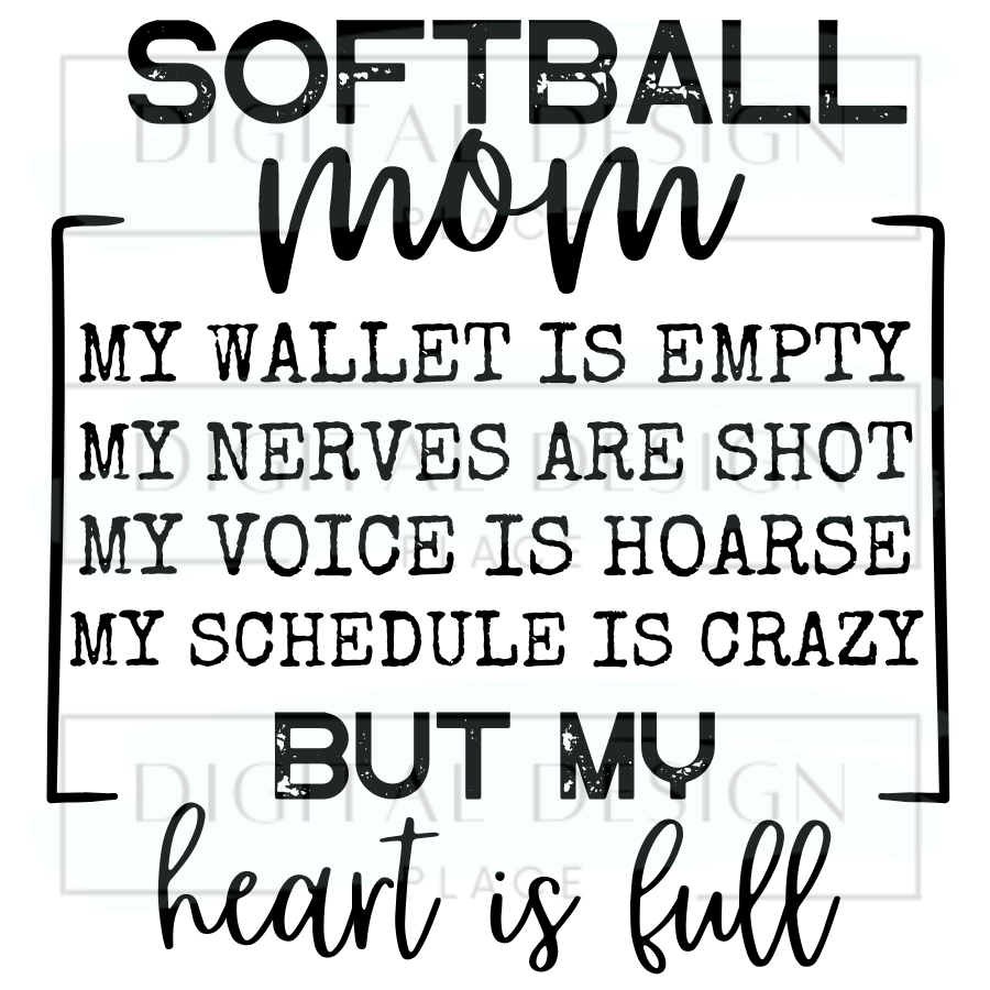 Heart is Full SoftballSPOS34