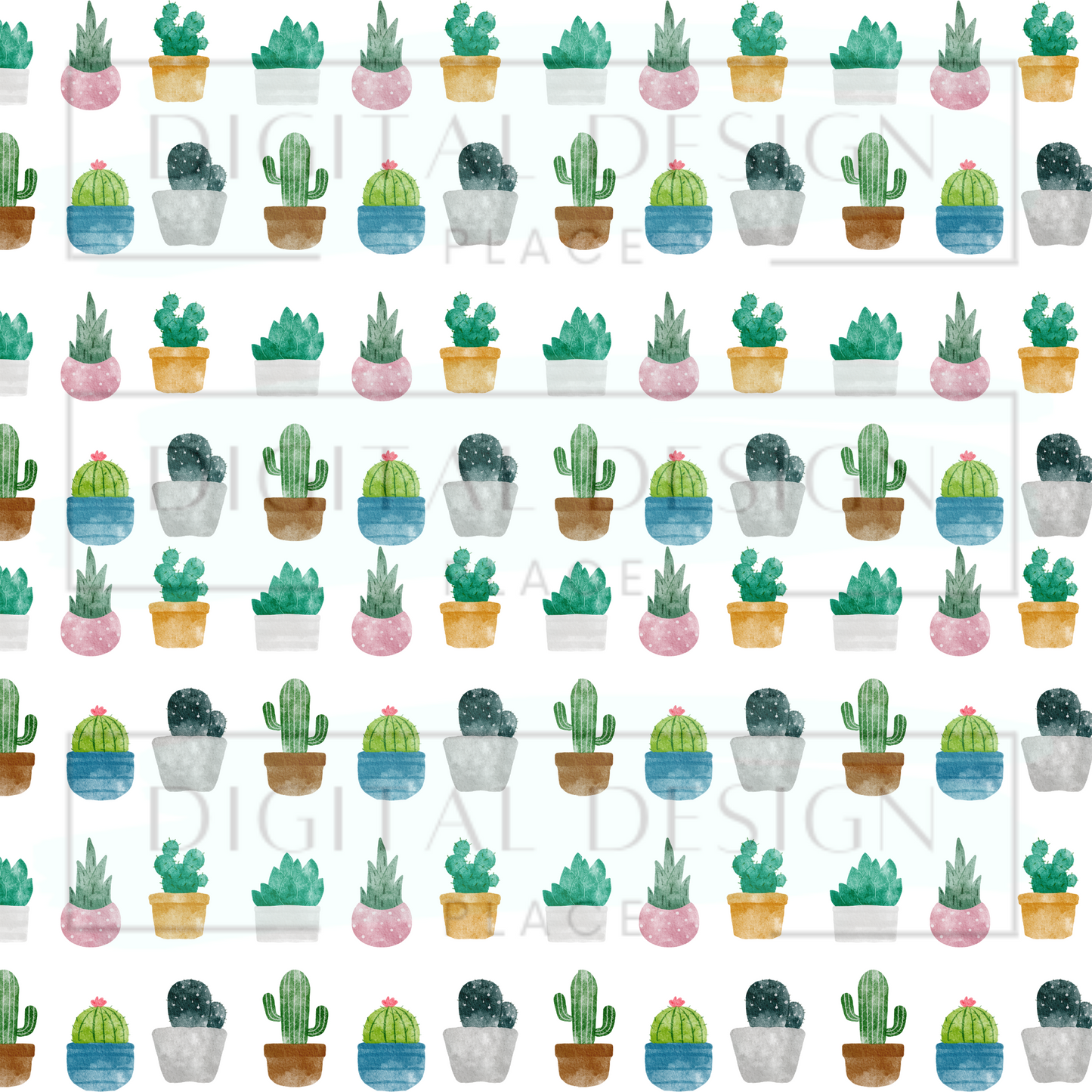 Prickly Plants VinylV174