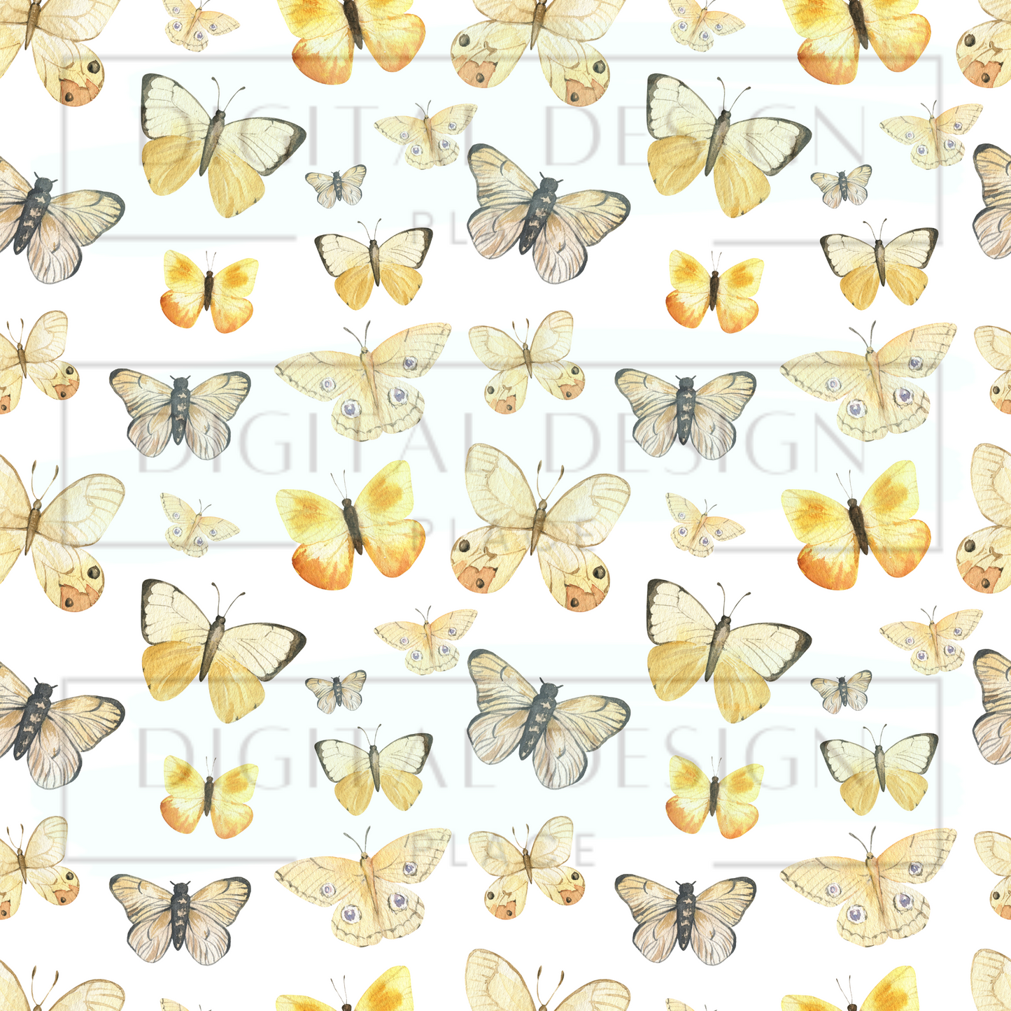 Yellow Butterfly VinylV220