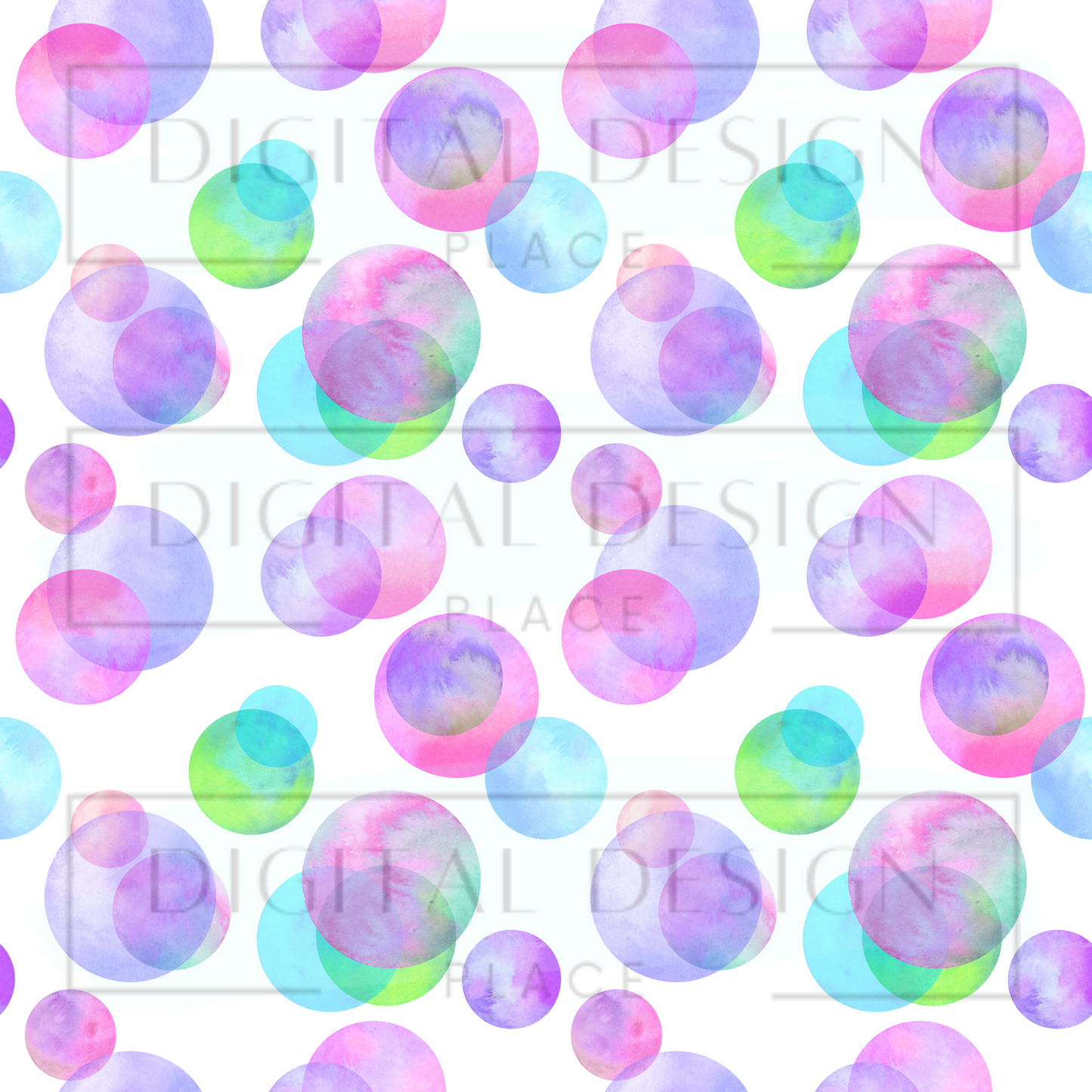 Pastel Bubbles VinylV306