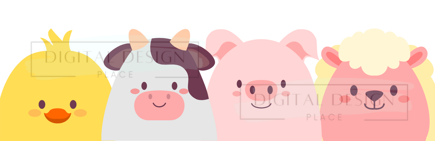 Baby Farm Animals WRAW59