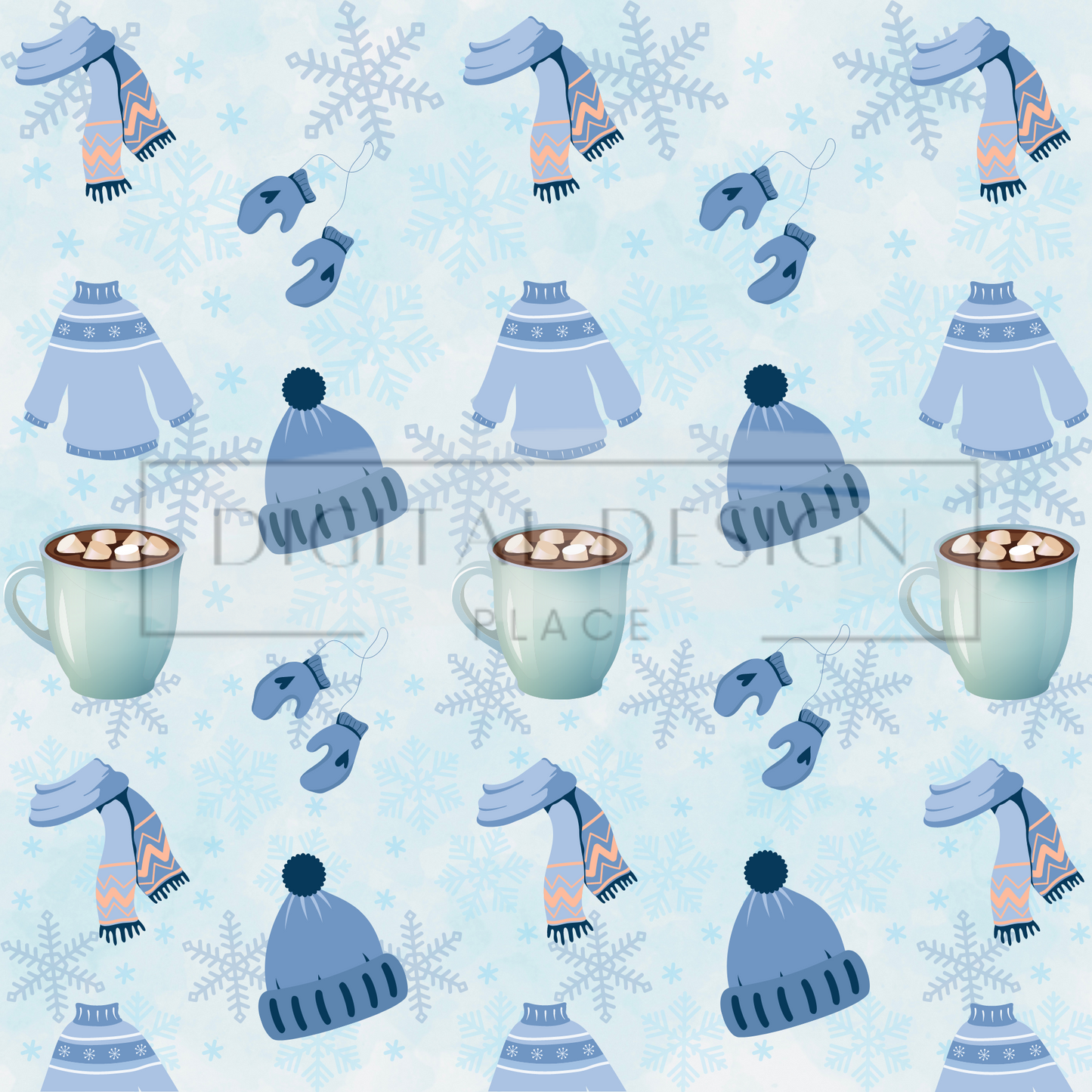 Cozy Christmas Vinyl Sheet