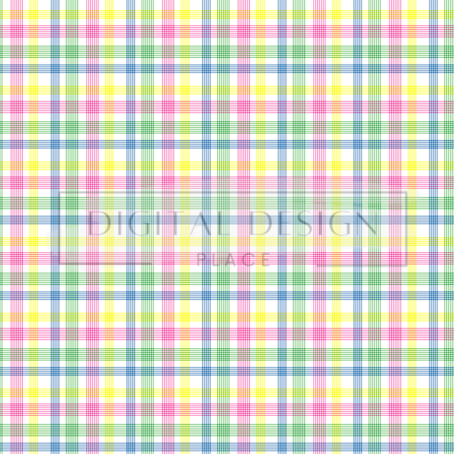 Easter Plaid VinylV14