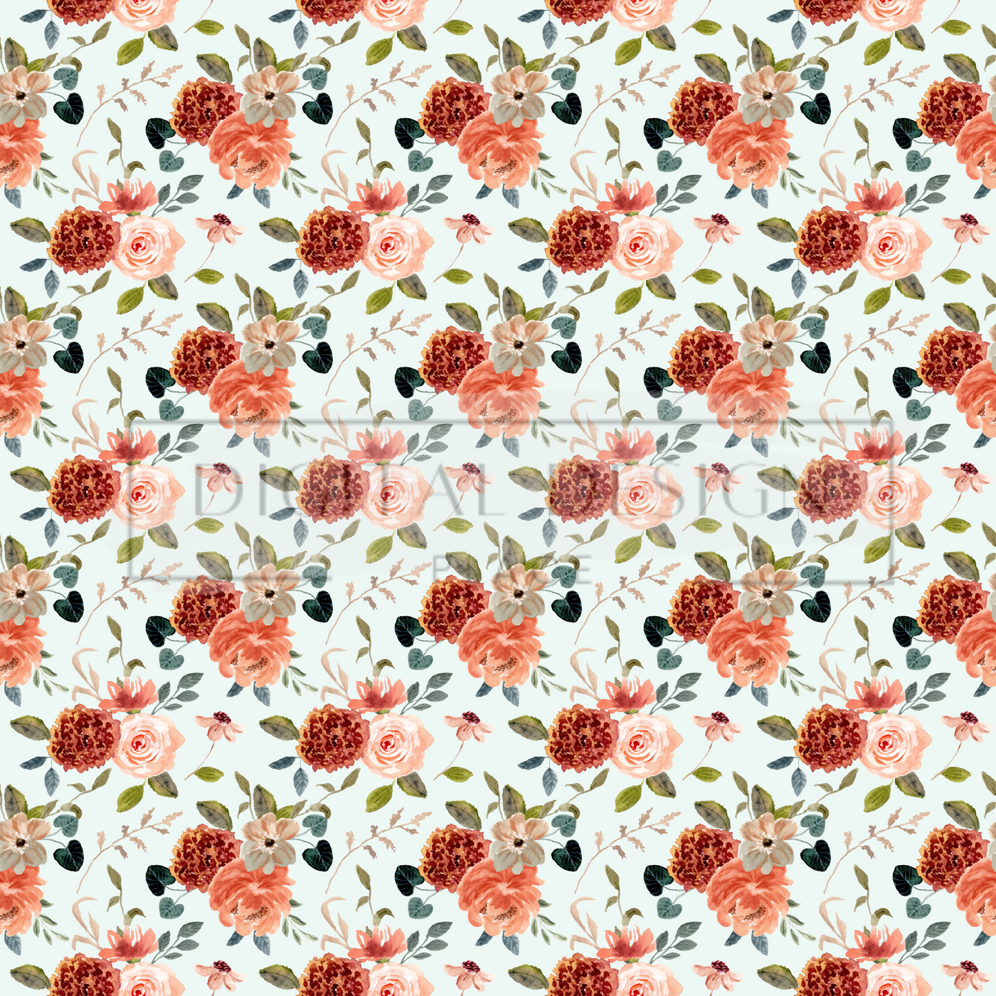 Vintage Floral VinylV50