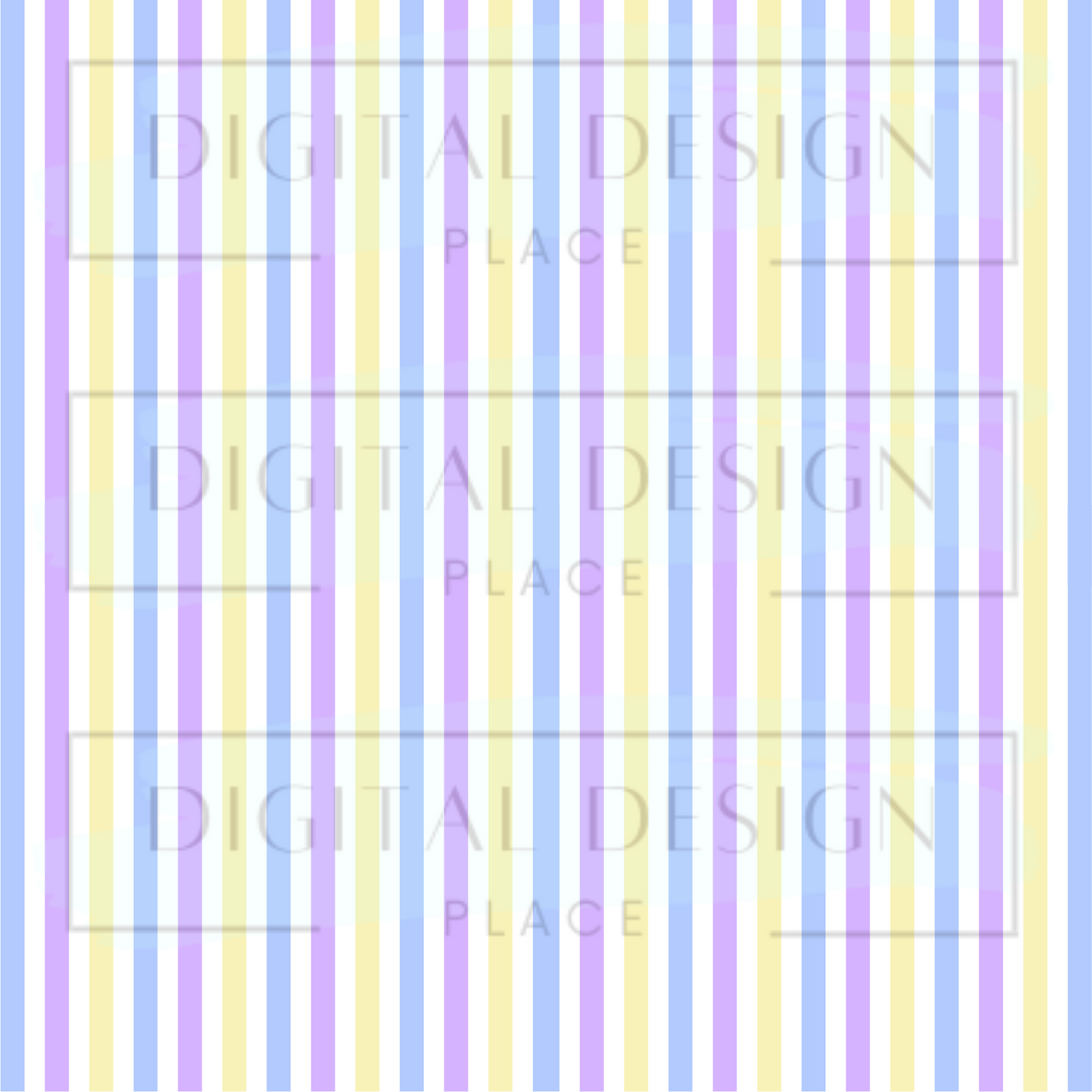 Pastel Stripes VinylV117