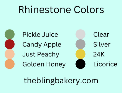 Elfin Around Rhinestone Template RTSTO5