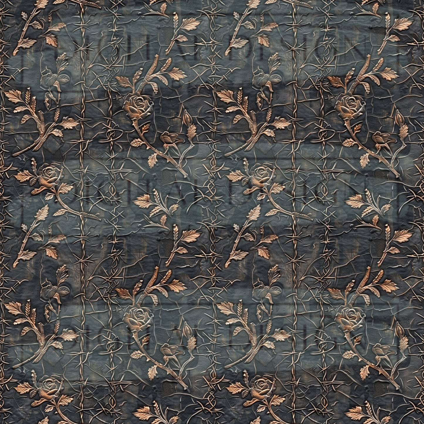 Leather and Barbed Roses VinylV2791