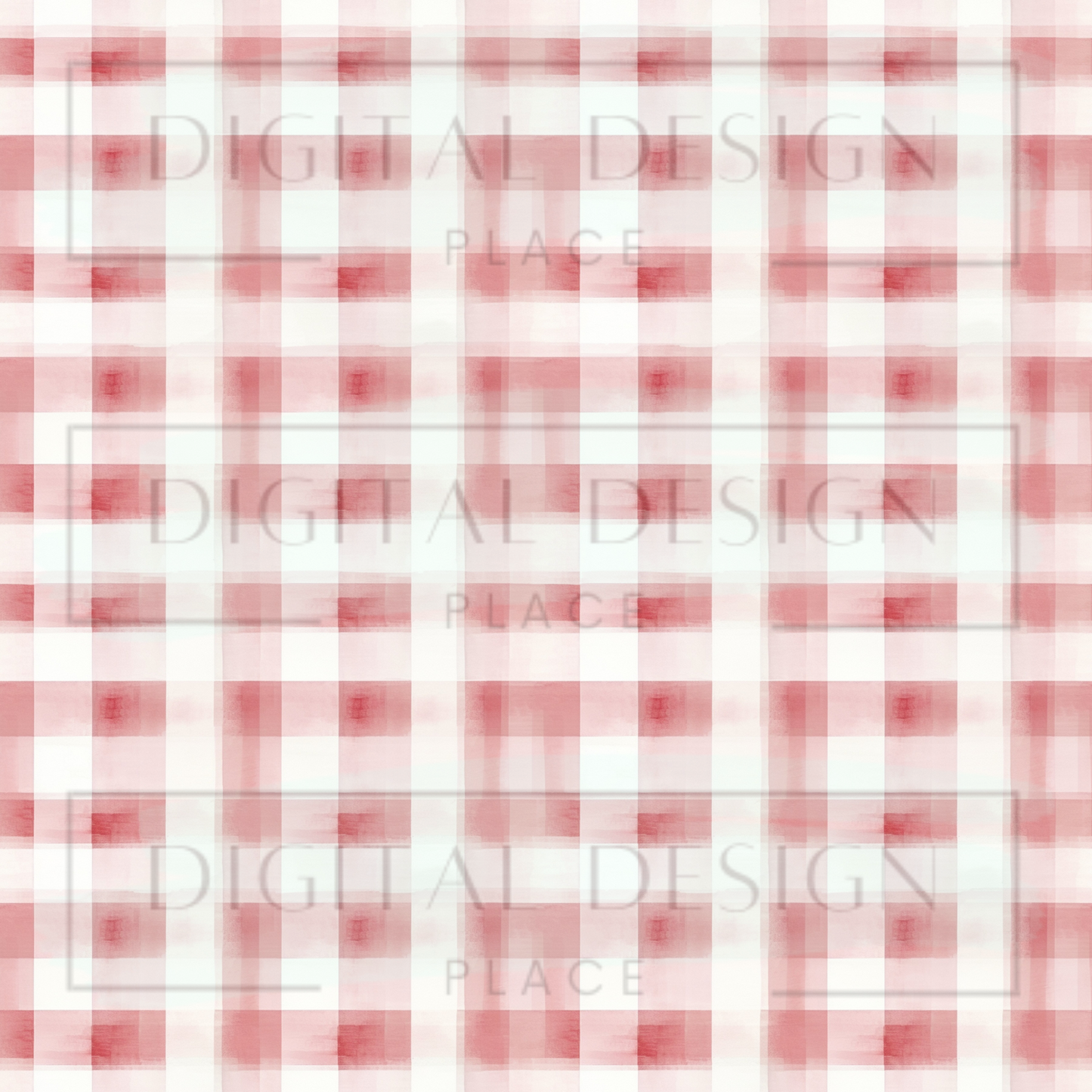 Strawberry Plaid VinylV1213