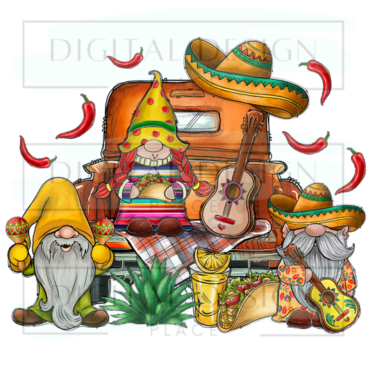 Cinco De Mayo Gnomes CDMM14