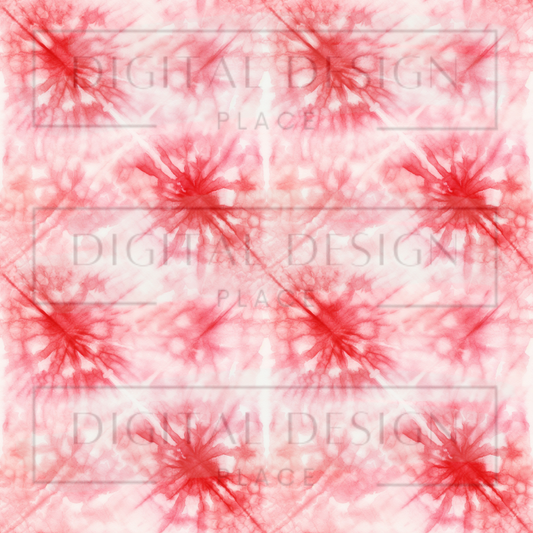 Strawberry Tie Dye VinylV1215