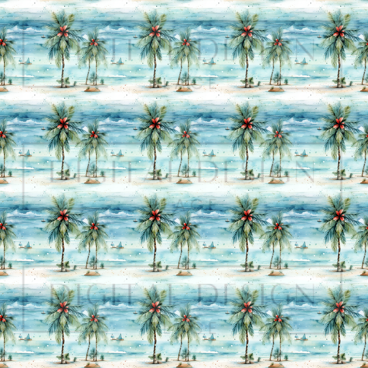 Christmas at the Beach VinylV1536