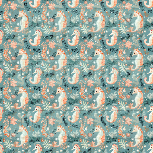 Seahorse Santa's VinylV1538