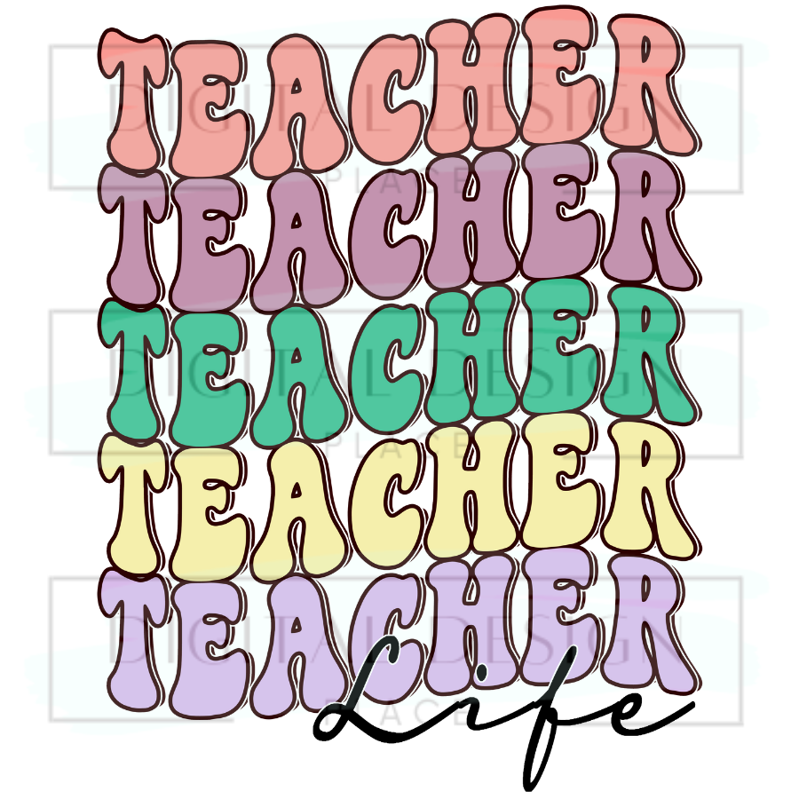 Teacher Life Stacked BTSB31