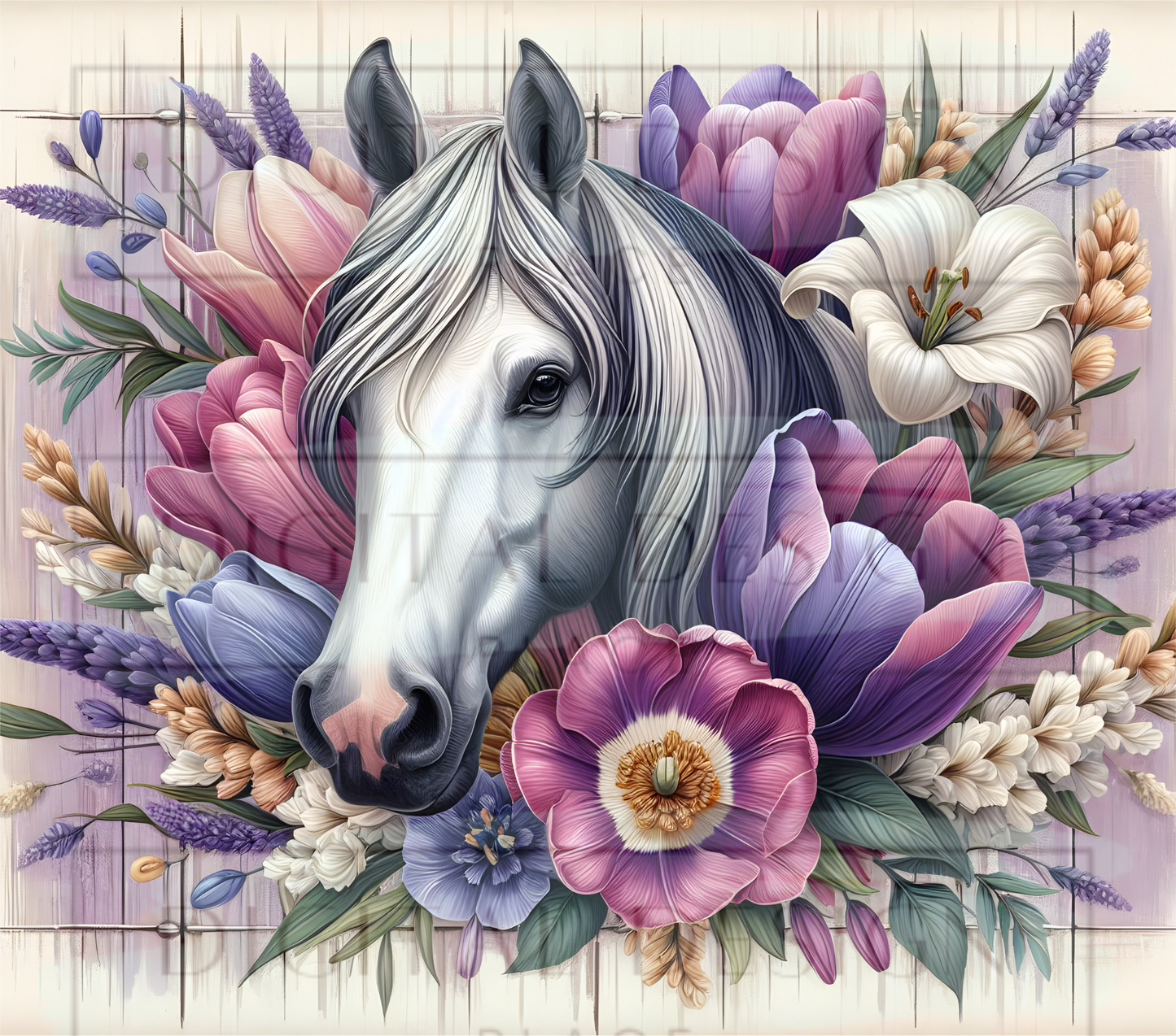 White Wild Horse TWYT223