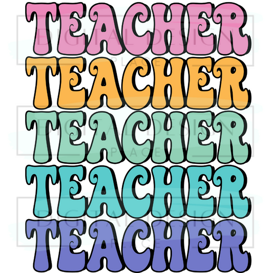 Teacher Stacked BTSB16