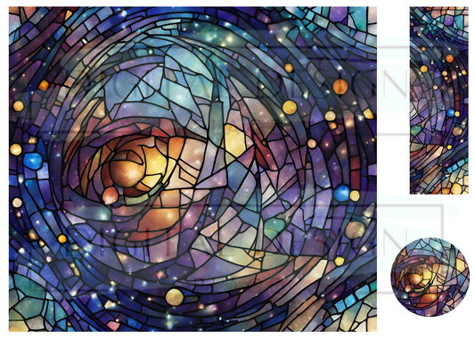 Stained Glass Space WrB231
