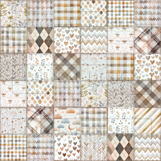 Nursery Patchwork VinylV2814