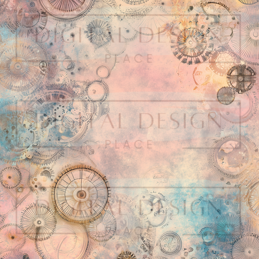 Pastel Steampunk VinylV2703