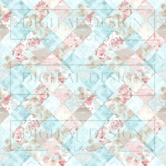 Chic Spring Quilt 2 VinylV1222