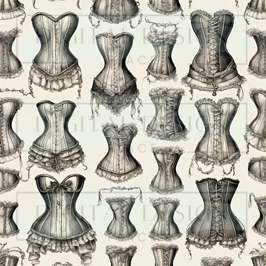 Vintage Corsets 2 VinylV1217