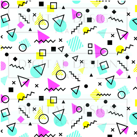 80's Neon White VinylV1297