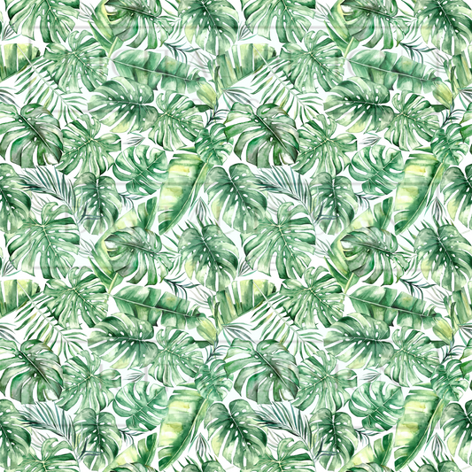 Monstera Layered Small Print VinylV1284