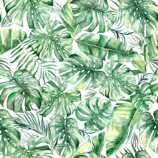 Monstera Layered Large Print VinylV1285