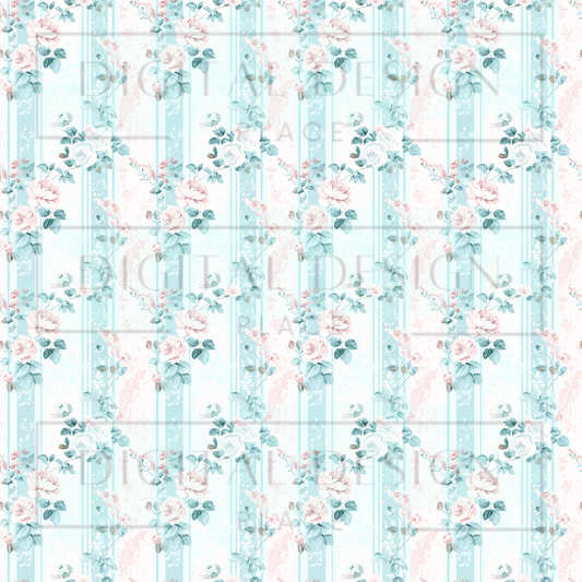Chic Spring Florals 1 VinylV1224