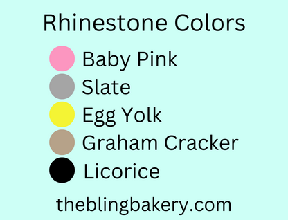 Standard Pencil Rhinestone Template RTSTO6