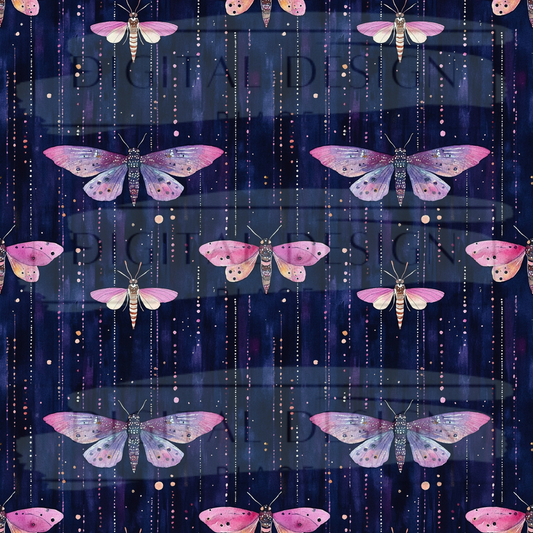 Mystic Starlit Moth VinylV2633