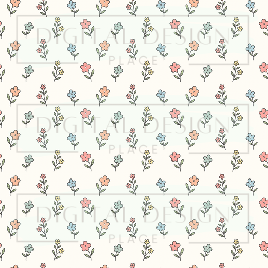 Silly Goose Florals VinylV2831