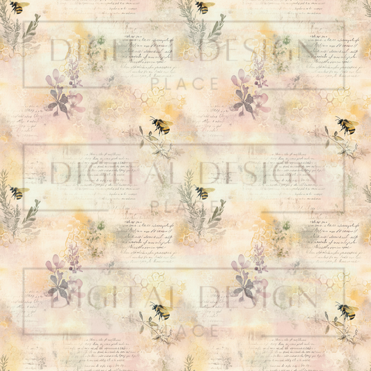 Beehive Blossoms VinylV2649