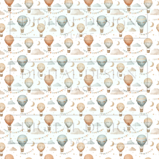 Hot Air Balloon Nursery VinylV2812