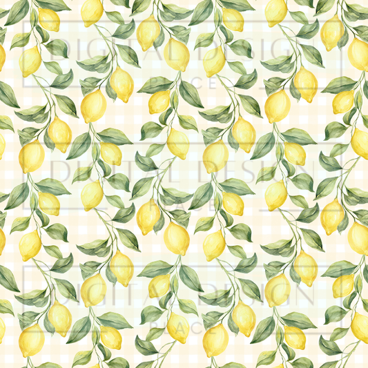 Lemons Scattered VinylV2884