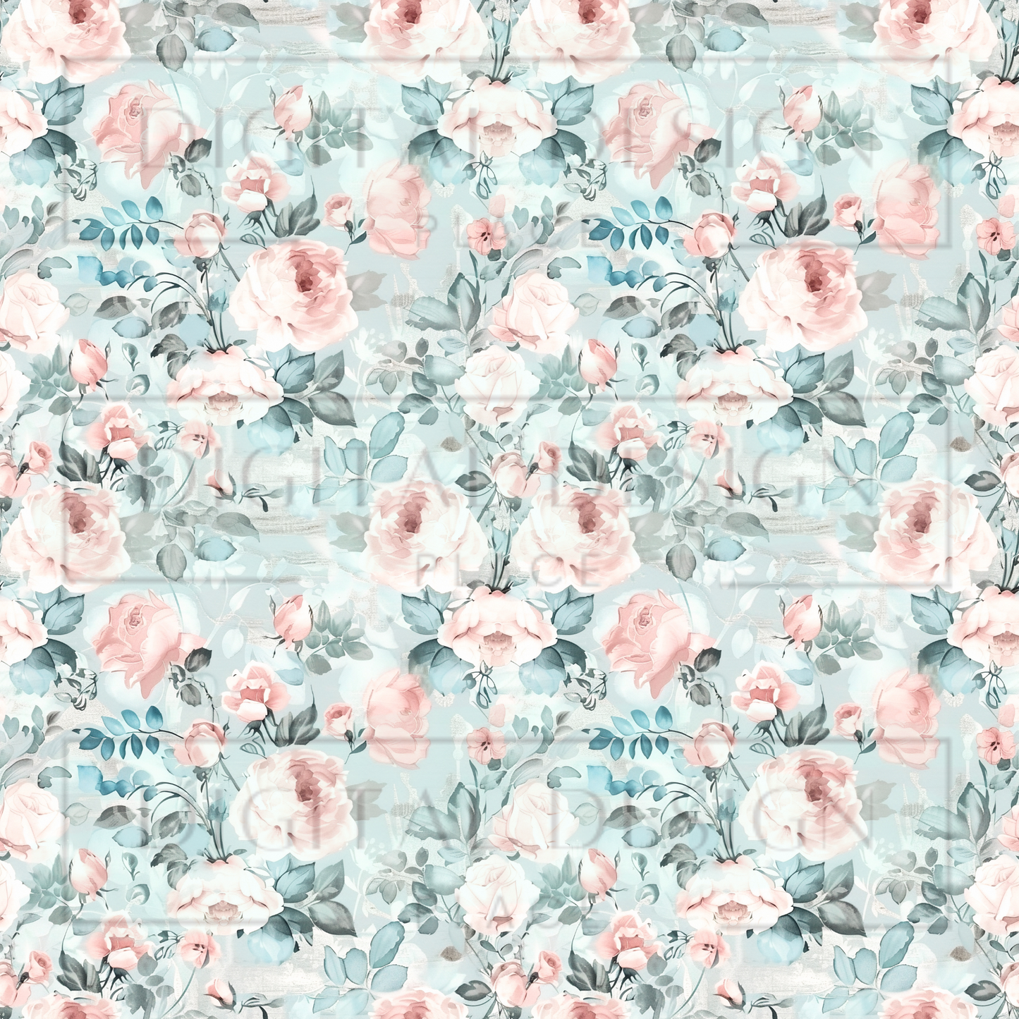 Chic Spring Florals 5 VinylV1228