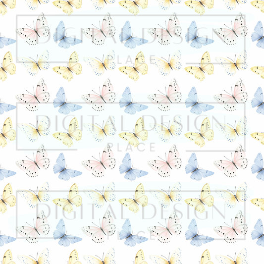 Springtime Butterflies VinylV2664