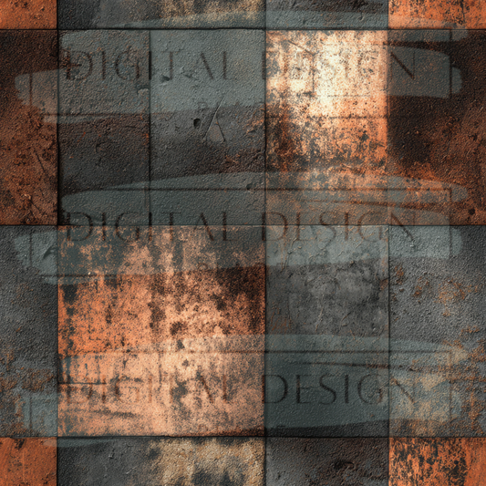 Grunge Metal Sheets VinylV2702