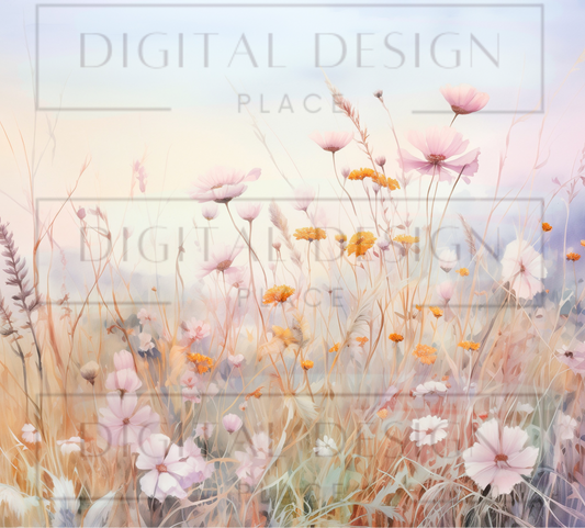 Watercolor Wildflowers TWYT258