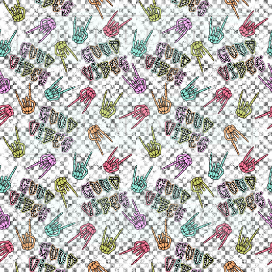 Good Vibes Checker VinylV2687