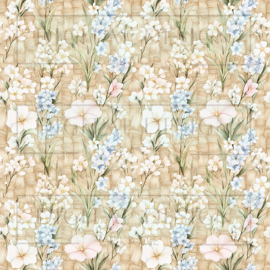 Springtime Basket VinylV2659