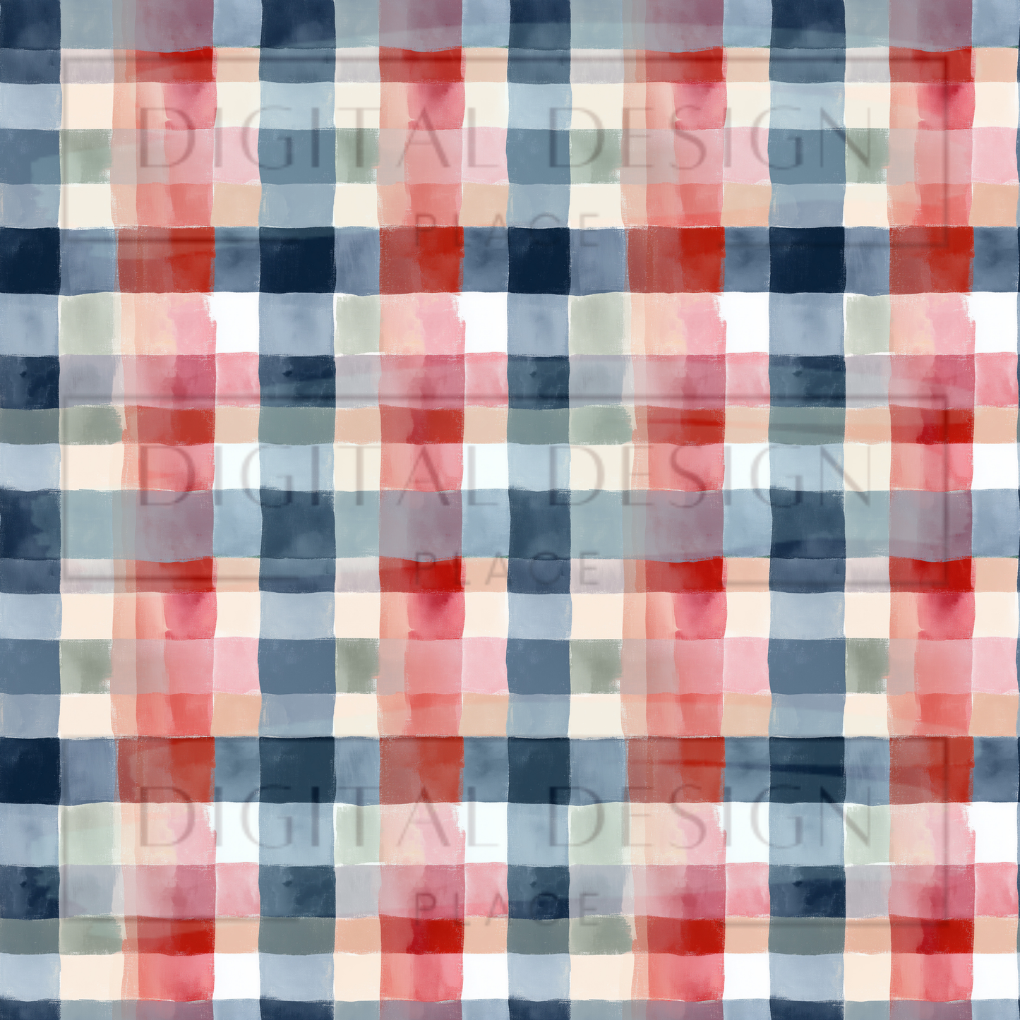 Americana Plaid VinylV2923