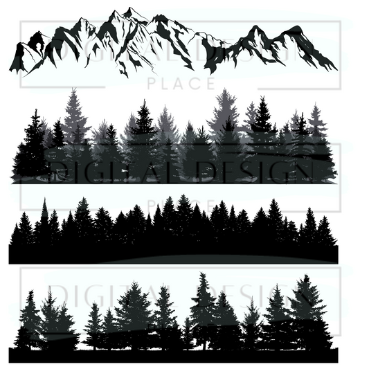 Trees and Mountains EleE106